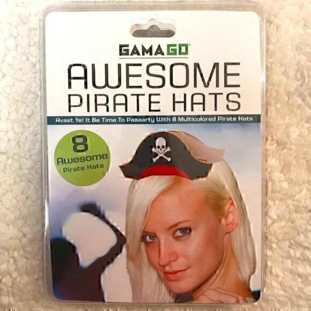 Gamago Awesome Party Pirate Hats
